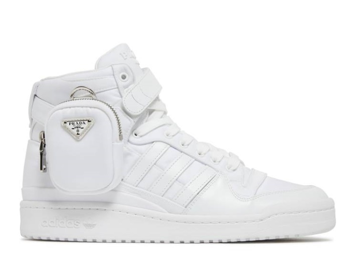 Adidas Prada X Forum Alto - Blanco