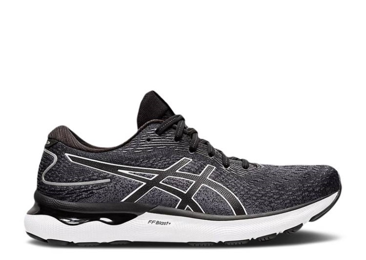 Asics Gel Nimbus 24 2e Wide - Negro Blanco