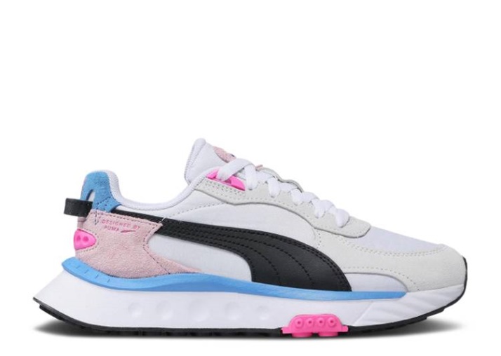Puma Wild Rider - Rollin White/pink Lady