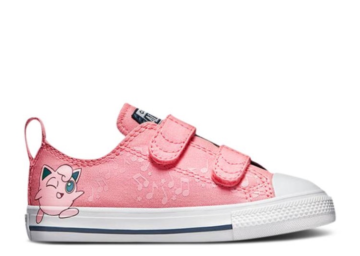 Converse Pokemon X Chuck Taylor All Star Fácil De Poner Bajo Td - Jigglypuff