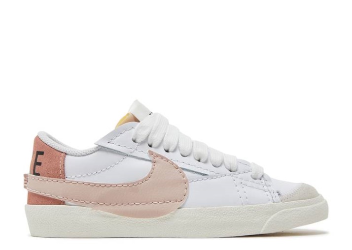 Nike Wmns Blazer Low '77 Jumbo - Blanco Rosa Oxford