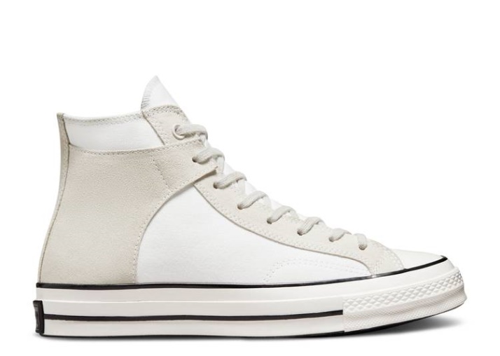 Converse Chuck 70 Crafted Canvas High - Blanco Ratón