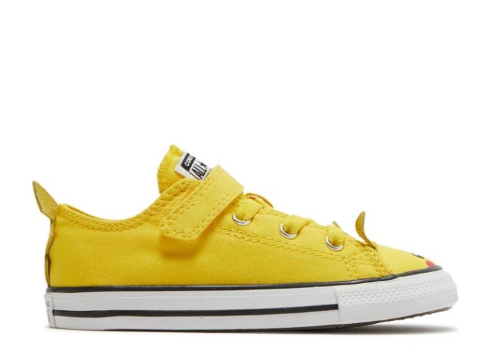 Converse Pokemon X Chuck Taylor All Star Low Easy-on Td - Pikachu