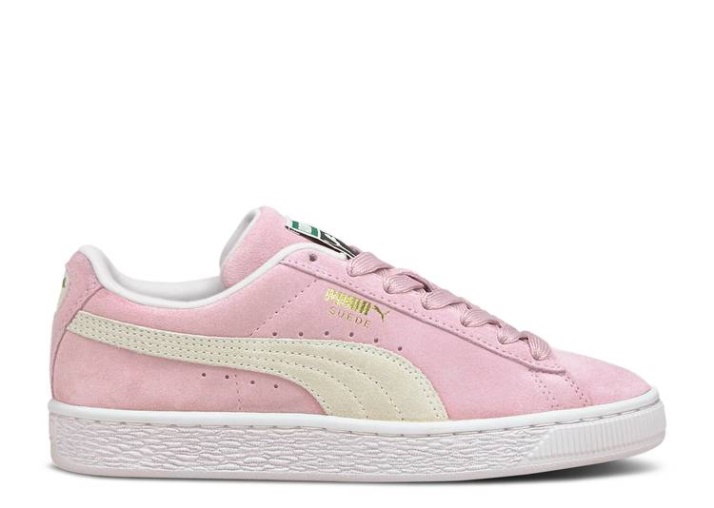 Puma Suede Classic 21 Jr - Rosa Dama Blanco