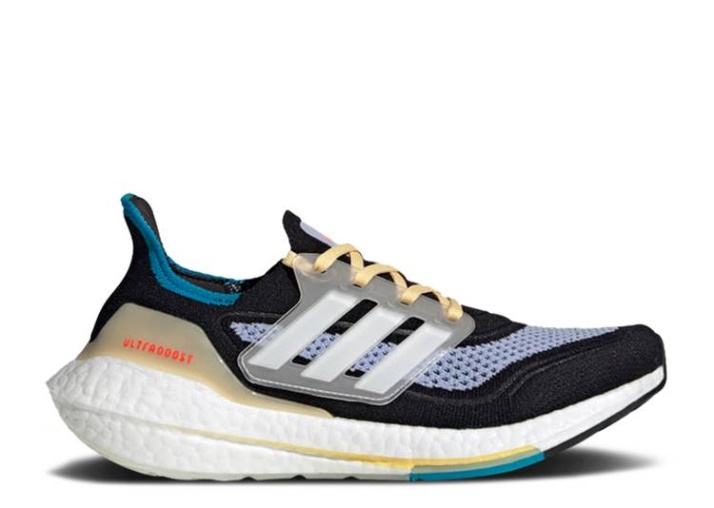 Adidas Mujer Ultraboost 21 Negras/blancas/tono Violeta