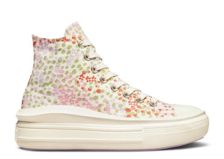 Converse Mujer Chuck Taylor All Star Move Plataforma Alta - Floral