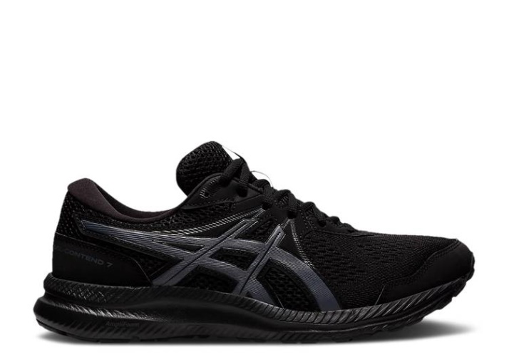 Asics Gel Contend 7 4e Wide - Negro Portador Gris
