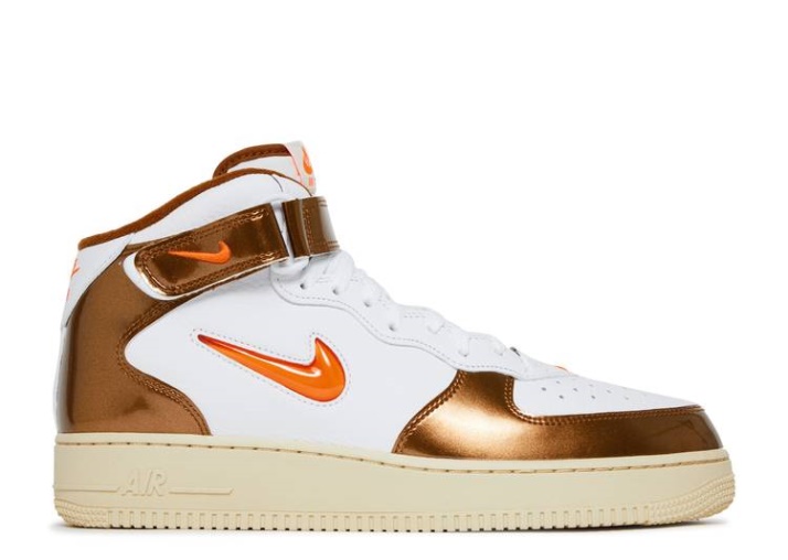 Nike Air Force 1 Mid Qs - Marrón Ale