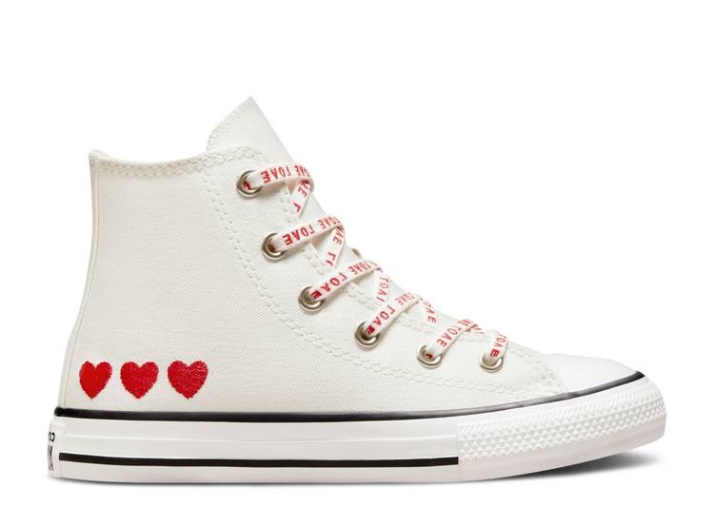 Converse Chuck Taylor All Star Crafted High Ps - Corazones Bordados