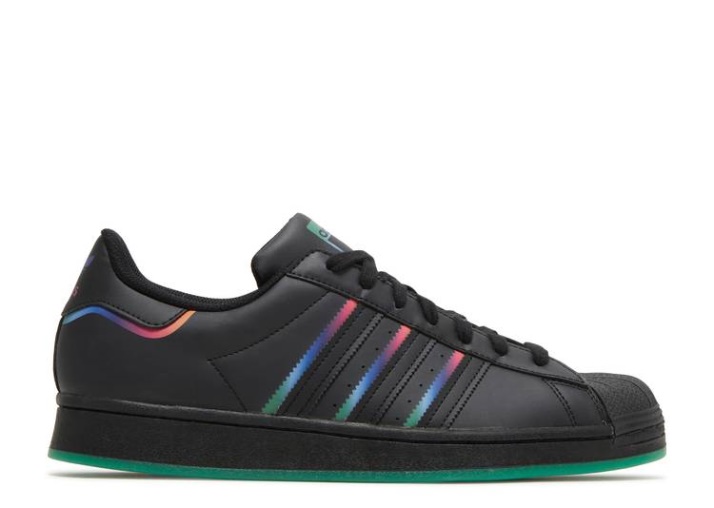 Adidas Superstar - Negro Verde
