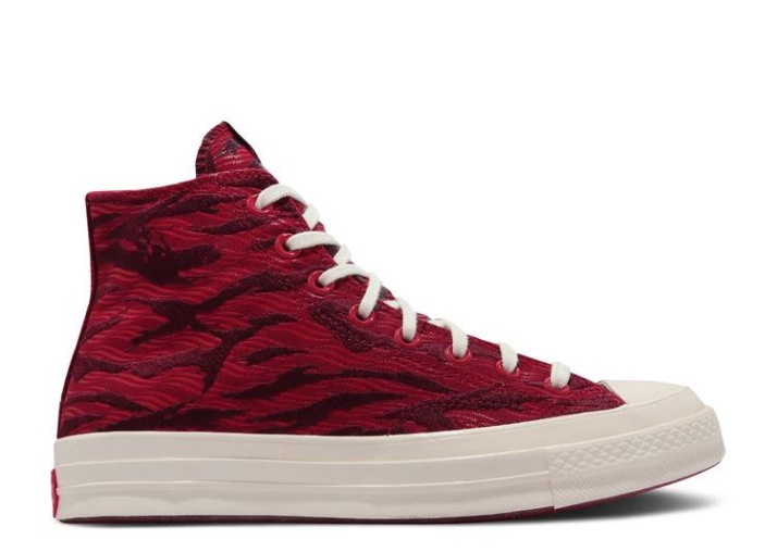 Chuck 70 High - Año Nuevo Chino Deep Burdeos/back Alley/rojo