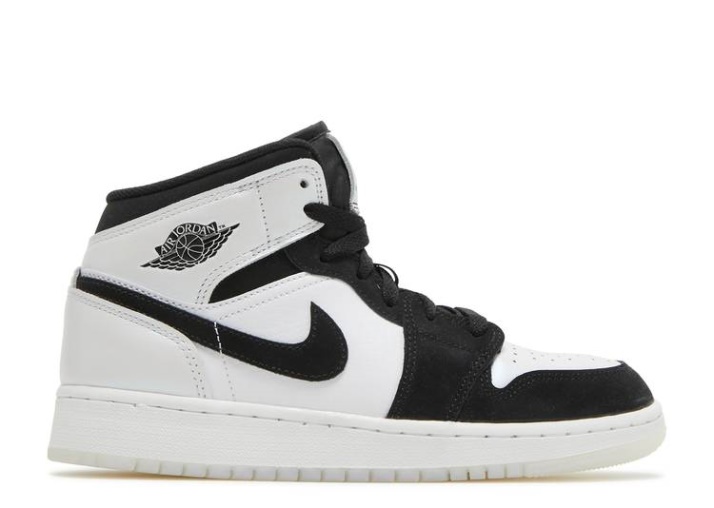 Air Jordan 1 Mid Se Gs - Diamante