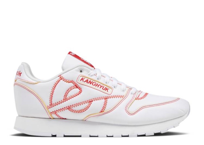 Reebok Kanghyuk X Classic Cuero - Blanco Primal Rojo