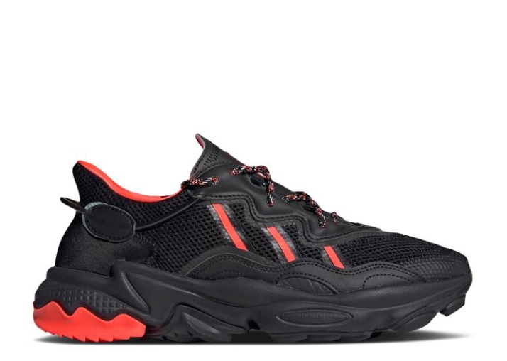 Ozweego Tr - Negro Rojo Solar