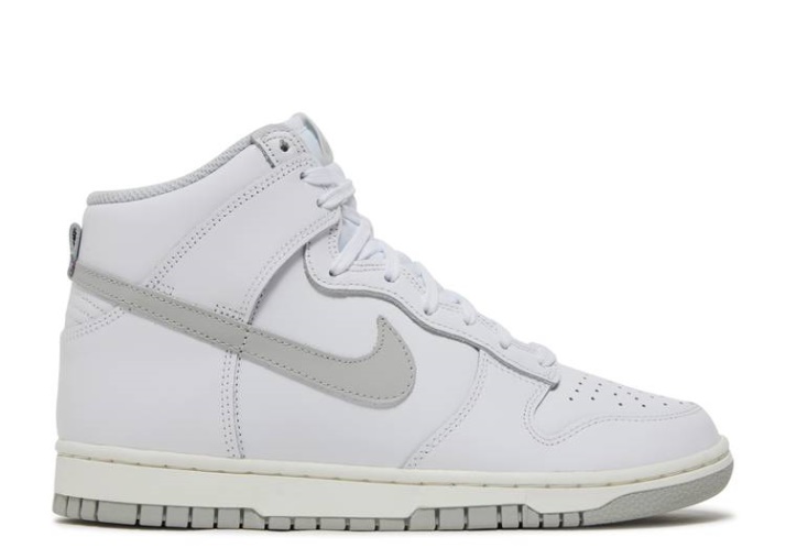 Nike Wmns Dunk High - Gris Niebla