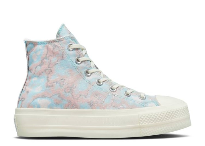 Converse Wmns Chuck Taylor All Star Plataforma Elevadora Alta - Marmol