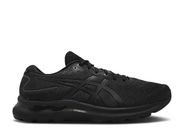 Asics Gel Nimbus 24 4e Extra Anchas - Negras Reflectantes