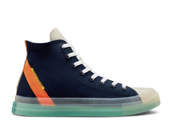 Chuck Taylor All Star Cx High - Color Blanco Pop/azul Marino Medianoche