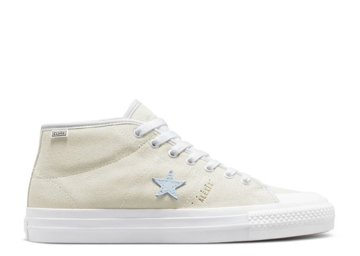 Alexis Sablone X One Star Contras Pro Mid - Blanco Vintage