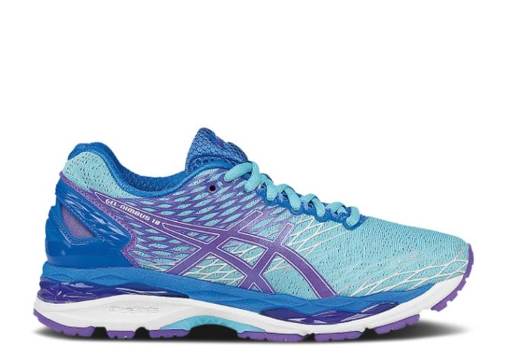 Asics Mujer Gel Nimbus 18 - Turquesa Iris