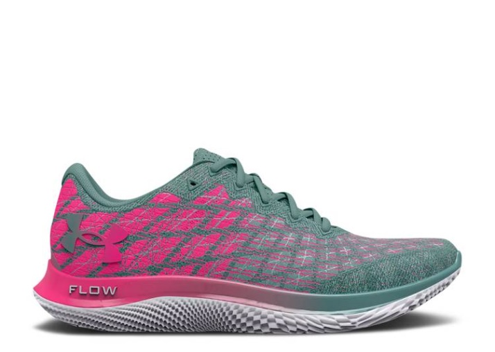 Underarmour Flow Velociti Wind 2 - Retro Verde Azulado Electro Rosa