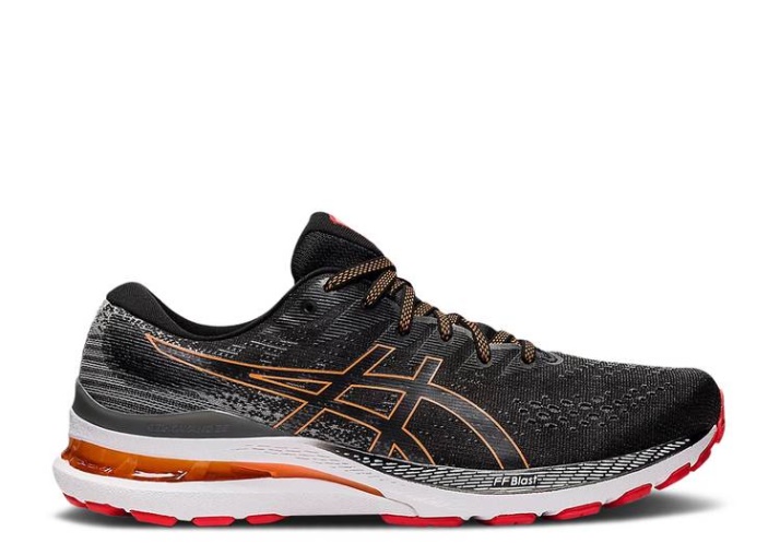 Asics Gel Kayano 28 4e Wide - Negro Arcilla Gris