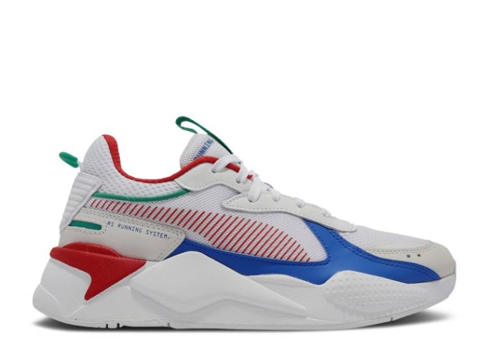 Puma Rs-x Juguetes - Blanco Alto Riesgo Rojo