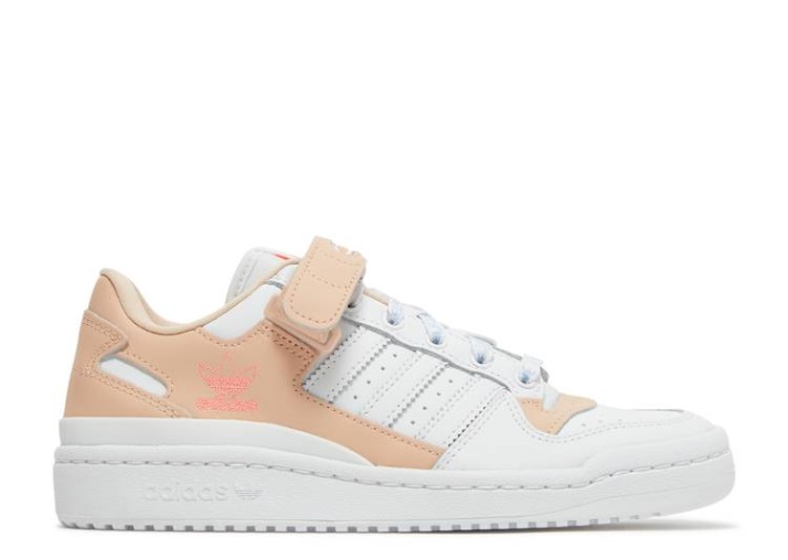 Adidas Wmns Forum Low - Halo Rubor Blanco