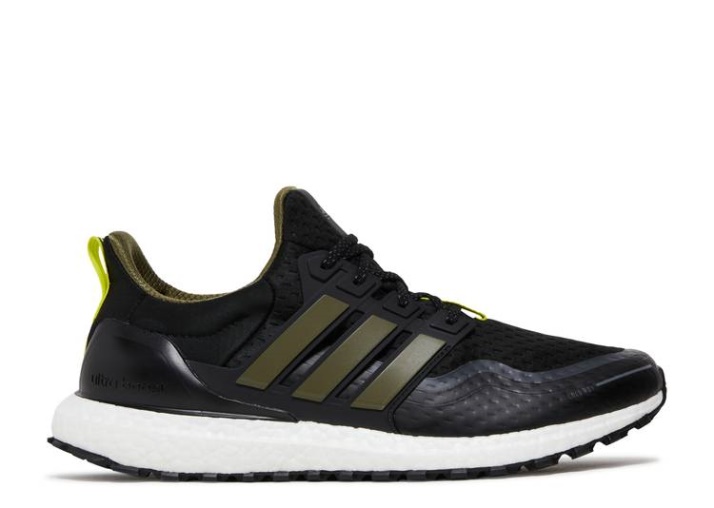 Adidas Ultraboost Cold.rdy Dna - Negro Foco Verde Oliva