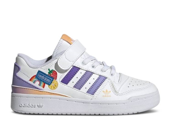 Adidas Forum Low J - Parches De Frutas Y Arcoiris