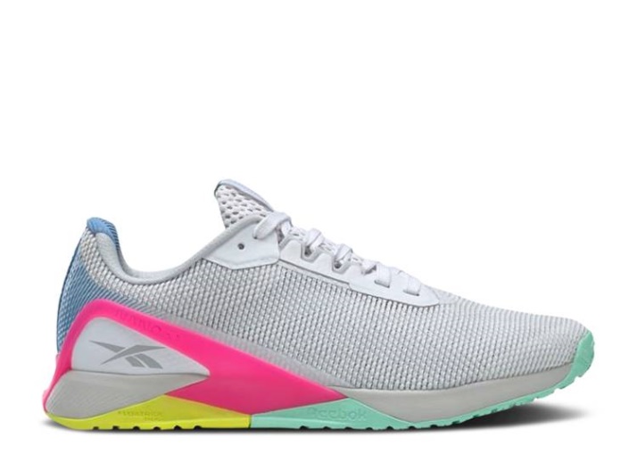 Reebok Wmns Nano X1 Grit - Calzado Blanco Pure Gris