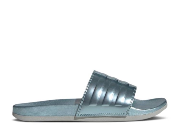 Adidas Wmns Adilette Comfort Slide - Vision Metalizado