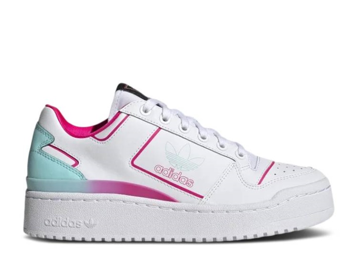 Adidas Mujer Forum Bold - Blanco Claro Aqua