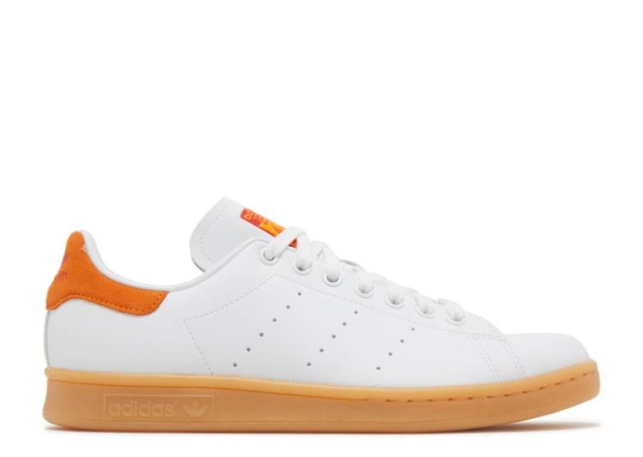 Adidas Stan Smith - Blanco Naranja Goma