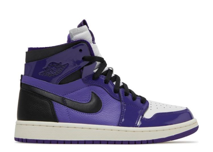 Mujer Air Jordan 1 Zoom Comfort - Court Purple Charol