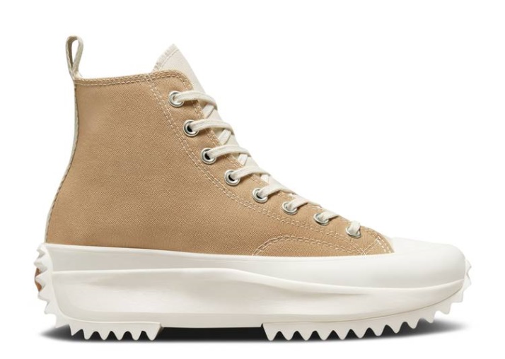 Converse Run Star Walk Plataforma Tripanel Alto - Color Block Hemp/cargo Khaki/egret