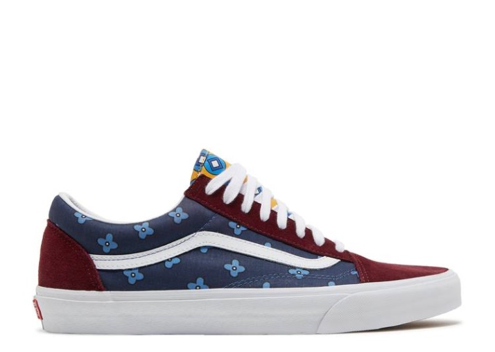 Vans Old Skool - Mezcla De Estampado De Corbatas