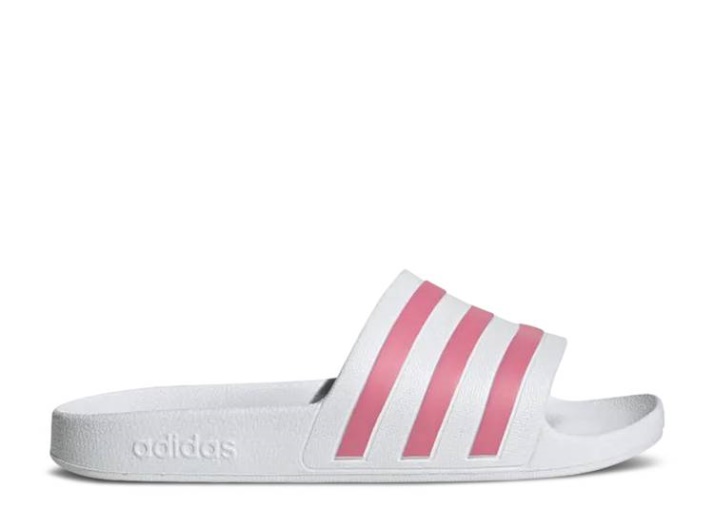 Adidas Wmns Adilette Aqua Slide - Blanco Rosa Tono