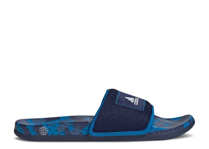 Chanclas Adidas Lego X Adilette Comfort - Azul Oscuro