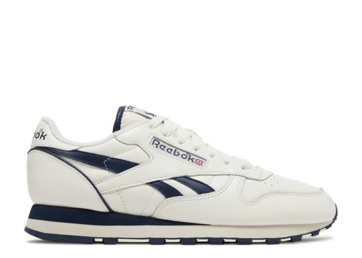 Reebok Classic Cuero 1983 Vintage - Tiza Vector Azul Marino