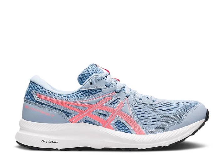 Asics Mujer Gel Contend 7 - Mist Blazing Coral