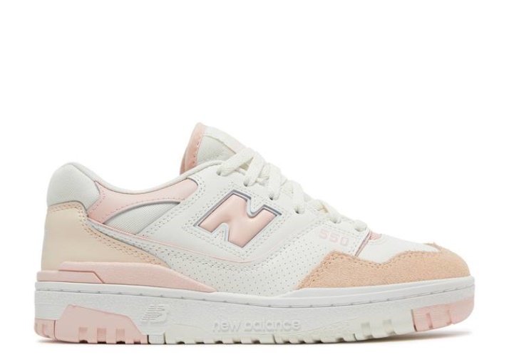 New Balance Wmns 550 - Blanco Rosa
