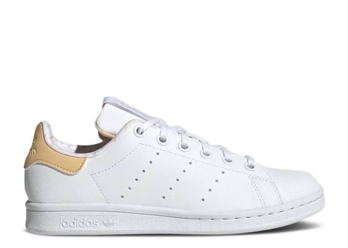 Adidas Stan Smith Niño Grande - Blanco Maravilla Malva