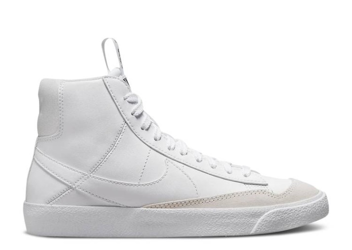 Nike Blazer Mid '77 Se Gs - Dance Blanco/negro/blanco