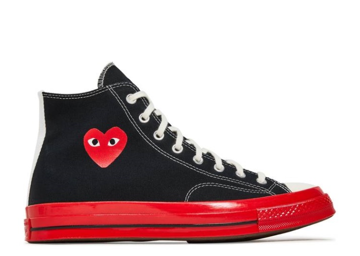 Converse Like Boys Play X Chuck 70 Alto - Negro Rojo