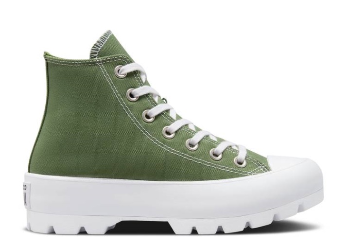 Converse Wmns Chuck Taylor All Star High - Temporada Con Tacos Treeline/blanco/negro