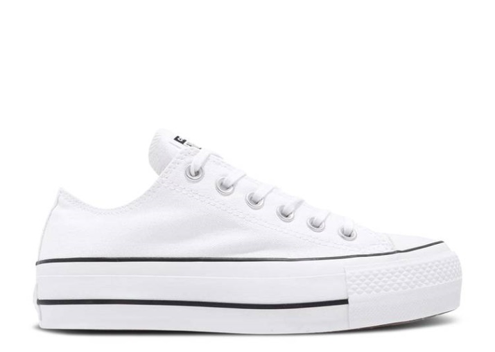 Converse Wmns Chuck Taylor All Star Lift Low - Blanco Negro