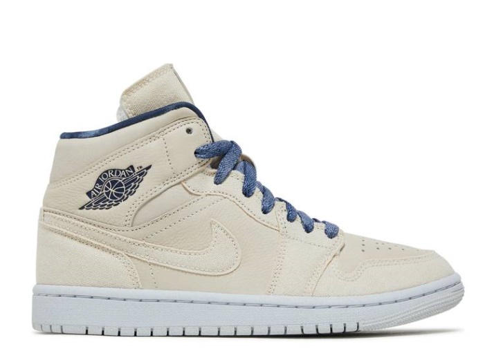 Air Jordan 1 Mid Se Mujer - Sanddrift