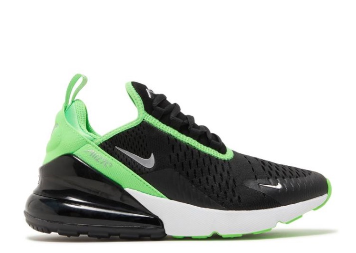 Nike Air Max 270 Gs - Negro Verde Strike