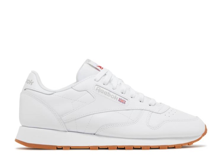 Reebok Classic Cuero - Blanco Gris Goma